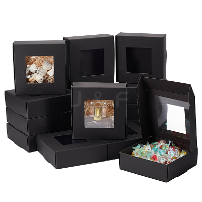 Paper Candy Storage Box CON-WH0084-96A-01-1