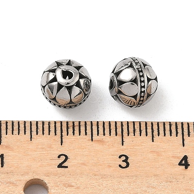 Retro 316 Surgical Stainless Steel Beads STAS-L307-17AS-11-1