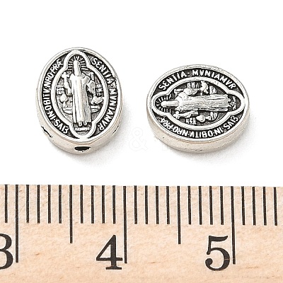Religion Alloy Beads FIND-E051-07AS-1