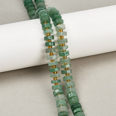 Natural Green Aventurine Beads Strands G-F796-A04-01-1