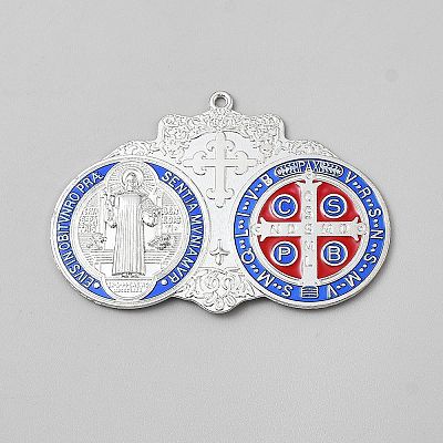 Tibetan Styles Alloy Big Pendants FIND-WH0173-334C-02-1