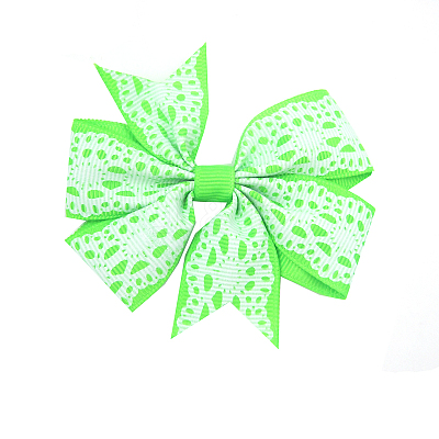 Grosgrain Bowknot Alligator Hair Clips OHAR-Q167-M-1