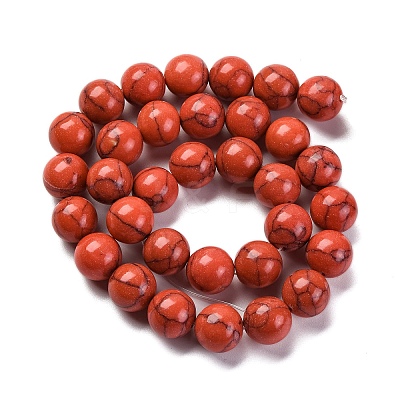 Synthetic Turquoise Beads Strands G-L605-G01-04D-1