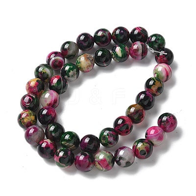 Natural Agate Beads Strands G-NH0001-G12-01-1