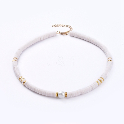 Beaded Necklaces NJEW-JN02726-01-1