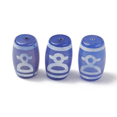 Tibetan Style dZi Beads G-C102-05D-1