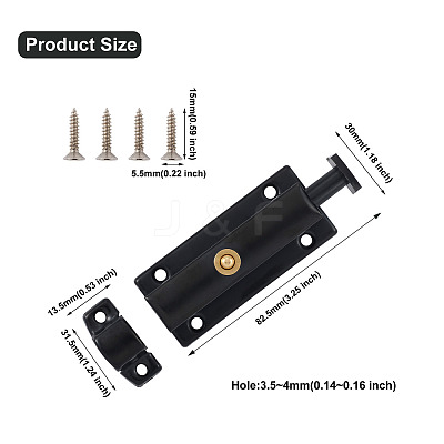 304 Stainless Steel Spring Locks Set SW-TAC0001-22A-EB-1