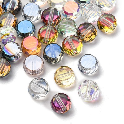 50Pcs Electroplate Glass Beads EGLA-FP0001-02-1