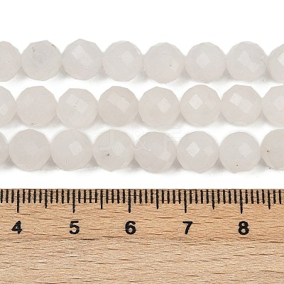 Natural White Jade Beads Strands G-RM2025-B34-8mm-1