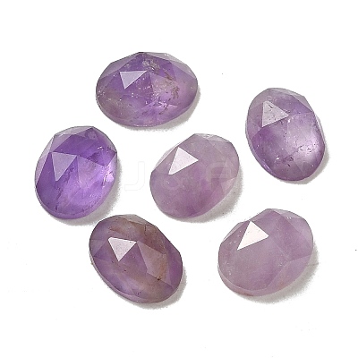 Natural Amethyst Cabochons G-L514-47A-04-1