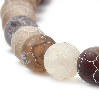Natural Weathered Agate Beads Strands G-S259-05G-8mm-1