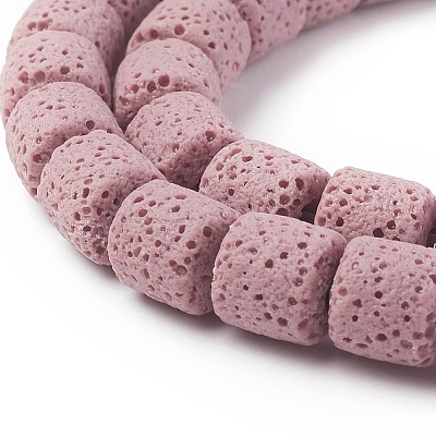 Natural Lava Rock Beads Strands G-F671-04A-08-1