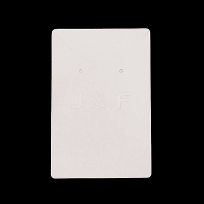 Rectangle Paper Earring Display Cards CDIS-D007-01E-1