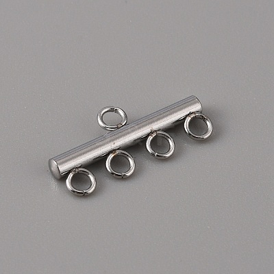 201 Stainless Steel Chandelier Component Links STAS-WH0043-06C-P-1-1