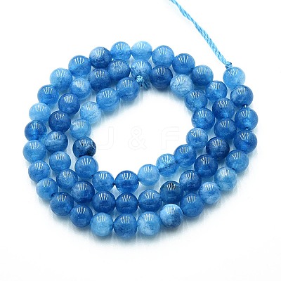 Natural Quartz Beads Strands G-N355-6mm-13-1
