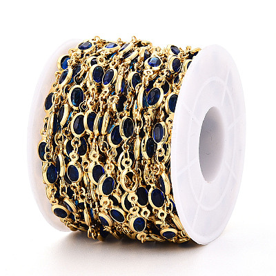 Brass Oval Link Chains CHC-N023-04C-G-1
