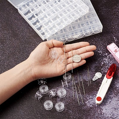 Plastic Household Line Empty Sewing Machine Line Axis Kits DIY-TA0003-05-1