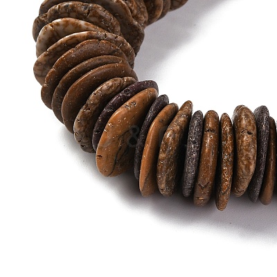 Graduated Synthetic Turquoise Beads Strands G-A237-01I-1