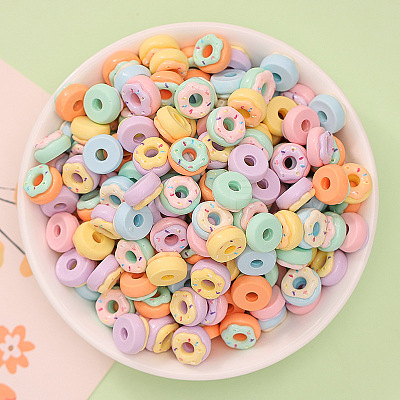 Opaque Resin Imitation Food Decoden Cabochons RESI-K027-15-1