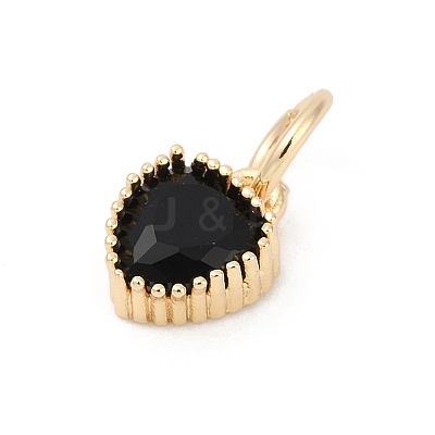 Brass Micro Pave Cubic Zirconia Pendants LS-KK-H204-01KCG-04-1