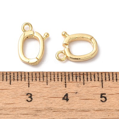 Brass Fold Over Clasps LS-KK-H483-06A-1