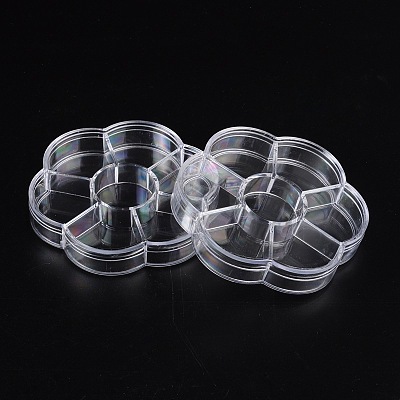 Plastic Bead Containers C120Y-1