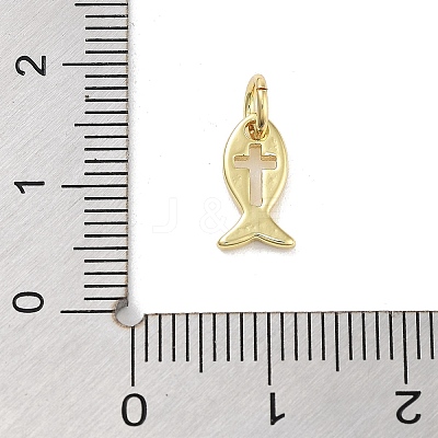 Rack Plating Brass Pendants KK-M293-03G-1