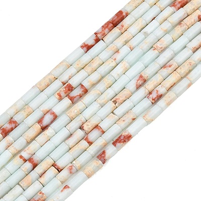 Synthetic Shoushan Stone Beads Strands GG-CBAED3F-A05-1