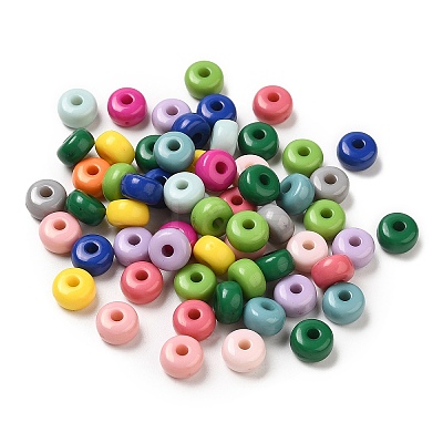 Opaque Acrylic Beads OACR-C016-28-1