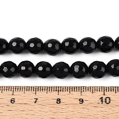 Natural Agate(Dyed & Heated) Beads Strands G-T139-8mm-88A-1