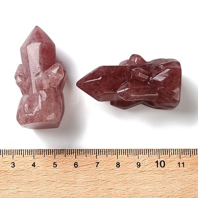 Natural Mixed Gemstone Cluster Display Decorations DJEW-C020-01-1