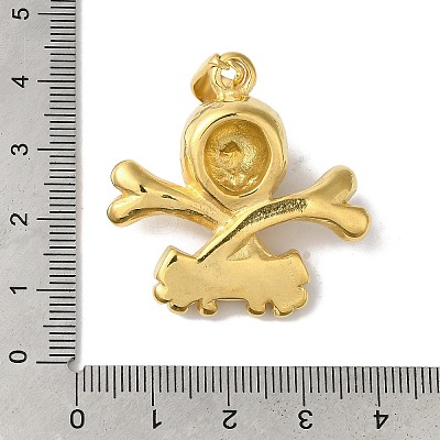PVD Vacuum Plating 304 Stainless Steel Pendants STAS-B069-47B-G-1