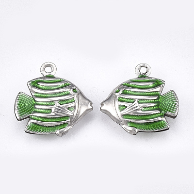 304 Stainless Steel Pendants X-STAS-T039-04A-1