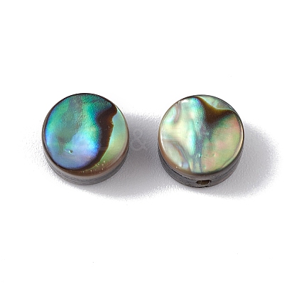 Natural Abalone Shell/Paua Shell Beads SSHEL-M021-02-1