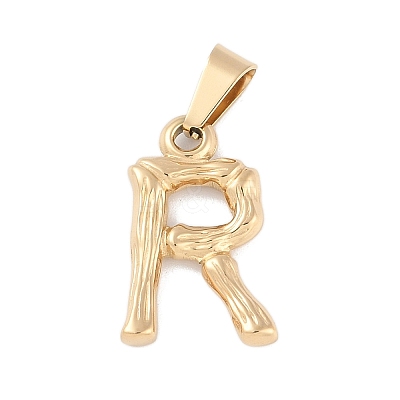 304 Stainless Steel Pendants STAS-F235-01G-R-1