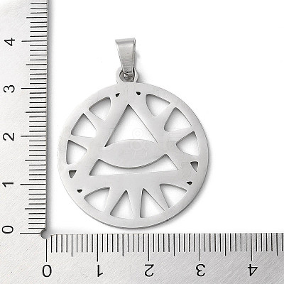 Non-Tarnish 201 Stainless Steel Pendants LS-STAS-D041-13P-1