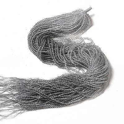 Transparent Gradient Color Glass Beads Strands X1-GLAA-H021-01B-28-1