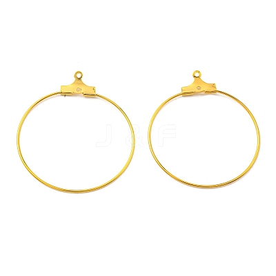 Iron Ring Hoop Earring Pendant IFIN-E025-02G-1