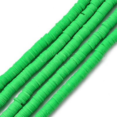 Handmade Polymer Clay Beads Strands CLAY-R089-8mm-Q071-1