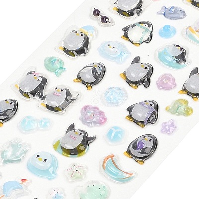 Epoxy Resin 3D Puffy Stickers DIY-G122-01C-1