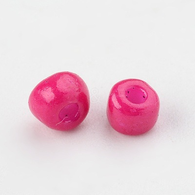 Baking Paint Glass Seed Beads SEED-S003-K5-1