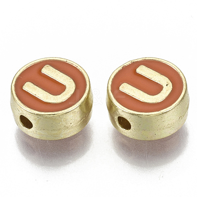 Alloy Enamel Beads X-ENAM-S122-028U-NR-1