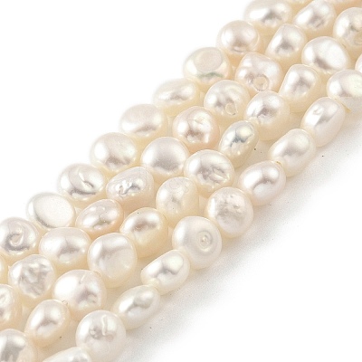 Natural Cultured Freshwater Pearl Beads Strands PEAR-A006-03D-1