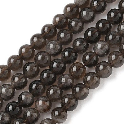 Natural Smoky Quartz Beads Strands G-G184-A04-02-1