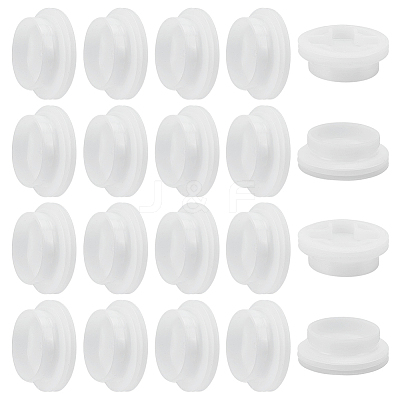 20Pcs Polyethylene Screw Lids FIND-GO0004-23-1