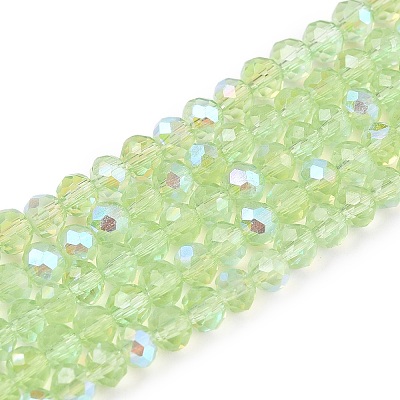 Electroplate Glass Beads Strands EGLA-A044-T3mm-L09-1