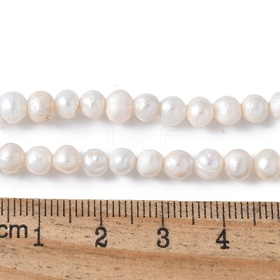 Natural Cultured Freshwater Pearl Beads Strands PEAR-I007-07Q-01A-1