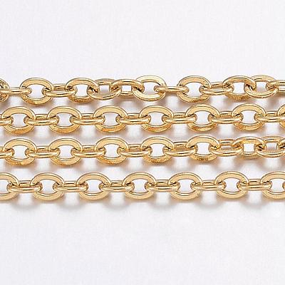 Ion Plating(IP) 304 Stainless Steel Cable Chains CHS-H017-02G-10M-1