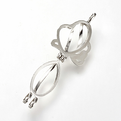 Brass Locket Pendants LS-KK-S319-18P-1