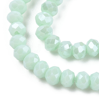 Electroplate Glass Beads Strands X-EGLA-A034-P2mm-A20-1